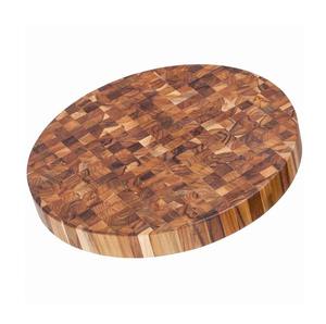 Tabla de cortar de madera reversible de doble cara para preparación de alimentos de cocina multiusos - Product Image 1