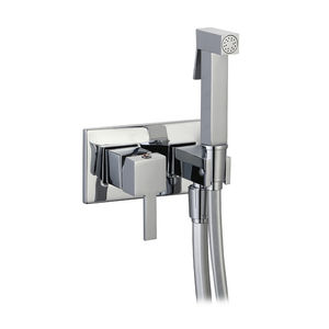 Built-In Square <b>Bath</b> Mixer <b>Set</b> with Shut-Off and Side Support Premium Quality Bathroom Accessory - Product Image 1