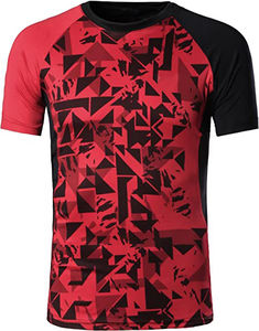 Service OEM, prix de gros, fabrication de t-shirts pour hommes à sublimation, tissu doux, durable, t-shirts pour hommes à sublimation - Product Image 1