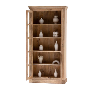 ชั้นหนังสือไม้เนื้อแข็งที่ทันสมัยทำด้วยมือถอดออกได้และปรับได้เฟอร์นิเจอร์ที่มีการจัดเก็บสำหรับห้องนั่งเล่น - Product Image 2