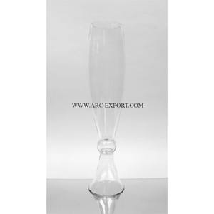 Espejo brillante pulido interior hogar decorativo centro de mesa trompeta calidad de lujo tamaño grande Metal aluminio flor decoración florero - Product Image 3