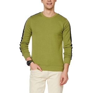 High Quality 100% Cotton <b>Men</b> Hoodies Solid Color Plain Dyed Breathable Windproof <b>Pullover</b> Autumn Custom Printed Fleece Wholesale - Product Image 3