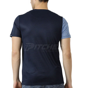 T-shirts décontractés pour hommes, coupe ajustée, tissu respirant, style décontracté et tendance pour les hommes modernes - Product Image 3
