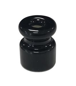 Isolatore in porcellana nera per cavo intrecciato (F-Bright 1400424-N) - Product Image 1