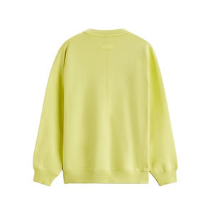 Sudadera con capucha para hombre, sudadera 100% de algodón de gran tamaño con hombros caídos, ropa de calle, sudadera lisa con cuello redondo y costilla de peso pesado para hombre - Product Image 5