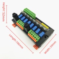 Module de relais à semi-conducteurs AOSI avec optocoupleur, amplificateur de puissance CA PLC 220V, connecteur de contrôle industriel pour PCB RF