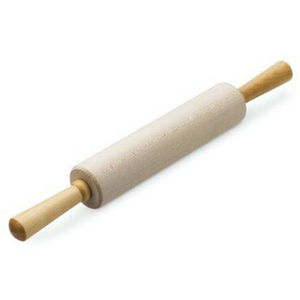 Rouleau à pâtisserie en bois de qualité supérieure de couleur blanche rouleau à pâtisserie en bois dernier design ustensiles de cuisine rouleau à pâtisserie en bois par des fournisseurs indiens - Product Image 1