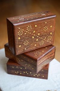 STROGE CONTRENERS Islamic Crescent Mosque Gifts Sadaquah Box Ramadan Wooden Cash Box Eid Mubarak <b>Money</b> Box With <b>Counter</b> - Product Image 2