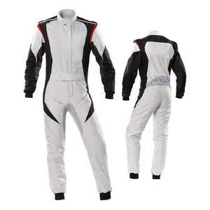 Traje de karting impreso por sublimación digital Personalizar diseño de color y logotipo Traje de carreras Go Kart para adultos de alta calidad - Product Image 1