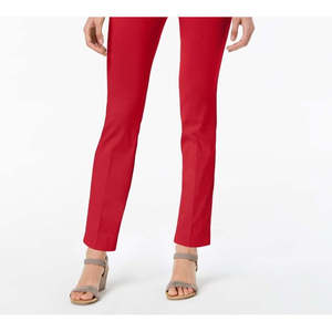 กางเกงสกินนี่แบบสวมสำหรับผู้หญิง Alfani สีแดง ไซส์ 2 P พร้อมคุณสมบัติควบคุมหน้าท้อง - Product Image 3