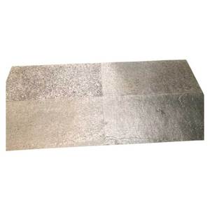Paneles decorativos de chapa de piedra Brillante De plata natural disponibles a precio con descuento - Product Image 1