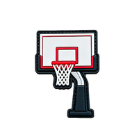 Patchs en PVC personnalisés pour salle de sport Patchs en caoutchouc personnalisés avec crochet