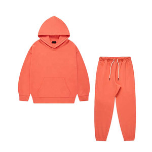 Conjunto de invierno para niños, conjunto de dos piezas con capucha para niños, chándal informal de algodón de manga larga para niños - Product Image 5