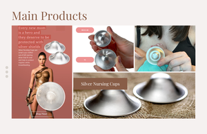 Copas de lactancia de plata de 925K de alta calidad, almohadillas de maternidad, protectores de pezones, OEM/ODM y suministro al por mayor para amamantar - Product Image 2