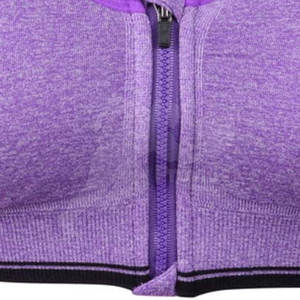 Sujetador Deportivo de Yoga para Mujer, de Alta Sujeción, Ecológico, Transpirable, con Logotipo Frontal y Tirantes Ajustables para Entrenamiento Físico - Product Image 5