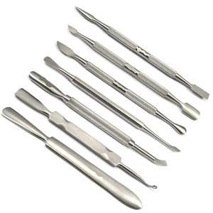 Professionnel double extrémité ongles toiletteur en acier inoxydable plat cuticule poussoir durable beauté manucure pédicure Nail Art outil - Product Image 3