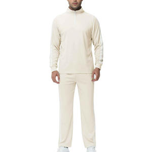 Conjunto de chándal de dos piezas para hombre de alta calidad, chándal de invierno con media cremallera, chándal de ajuste Regular para hombre - Product Image 6