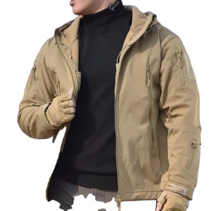 Veste coupe-vent à capuche longue pour hommes de haute rue personnalisée haute qualité imperméable coupe-vent pour la course en plein air hiver Stand 2026 - Product Image 5