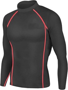 Nestrue <b>Sports</b> Made Top Quality 100% Cotton Compression Suit for Men Plus Size Solid Pattern Private Label Winter Season - Product Image 5