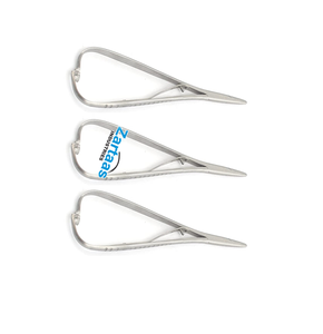 Juego de acero inoxidable de alta calidad de 3 piezas de soporte de aguja Mathieu Fabricante y exportador de instrumentos de 5,5" - Product Image 3