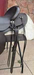 Silla de Montar Occidental Personalizada de Primera Calidad, 100% Cuero de Búfalo, Cómoda y Duradera, con Armazón de Madera para Montar a Caballo - Product Image 4