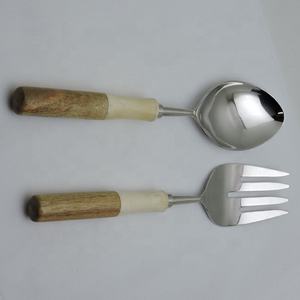 เซิร์ฟเวอร์สลัดเรซิ่นและสแตนเลสชุดเสิร์ฟสลัดอุปกรณ์ครัว2024ขายดี - Product Image 4