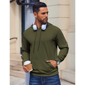 Sweat à capuche décontracté pour hommes et femmes de haute qualité avec logo personnalisé sweat-shirt à personnalité de la rue avec fermeture éclair contrastée pour sweat à capuche d'hiver - Product Image 3