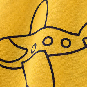 เสื้อยืดสำหรับเด็กใส่ได้ทั้งชายและหญิงผ้าคอตตอนออร์แกนิกพิมพ์โลโก้แบบกำหนดเองเสื้อยืดโอเวอร์ไซส์สำหรับเด็ก - Product Image 3