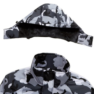 Chaquetas de esquí para hombre de etiqueta privada con marca personalizada prendas de vestir exteriores a prueba de viento para actividades de nieve Servicios de bordado OEM - Product Image 5