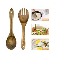 Houten Saladeservers Lepel Vorkmes Diner Bestek Koninklijke Set Bestek Groothandel In Acasia Hout Nieuwste Product Van Hoge Kwaliteit