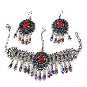 Collier ethnique traditionnel afghan fait main, géométrique, vintage, pour femme, idéal pour les fêtes, export en gros - Product Image 5