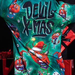 เสื้อฮู้ดพิมพ์ลายค้างคาวแนวกราฟิกฮาโลวีนทันสมัย - Product Image 6