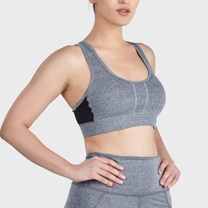 Sujetador deportivo de mujer de alta calidad con logotipo personalizado, transpirable, sostenible, Nueva ropa deportiva, Sujetador deportivo de talla XL para gimnasio - Product Image 3