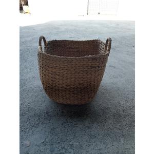 Boîte de rangement carrée tissée à la main en jacinthe moderne Bac de gestion des eaux usées de restaurant multifonctionnel durable - Product Image 1