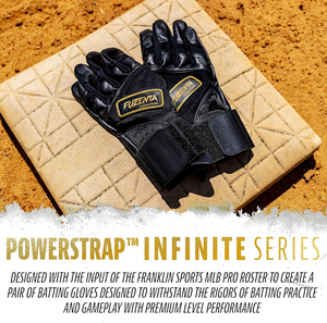 Premium <b>Black</b> Long cuff Strong Grip Sports Leather Baseball Batting Gloves Anti-slip Customizable Youth & Adult Batting Gloves - Product Image 6