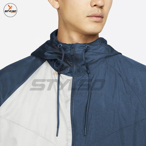 High Quality <b>Men</b> Sports OEM Waterproof Windbreaker <b>Jackets</b> For Sale - Product Image 3