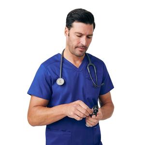 Conjunto de uniformes médicos personalizables para hombre, tela transpirable de alta calidad, varios colores y tamaños, uniforme hospitalario para médicos - Product Image 5