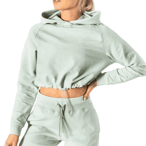 Sweat à capuche de gym personnalisé de haute qualité pour femmes sweat à capuche ample respirant avec logo personnalisé vente en gros OEM - Product Image 2