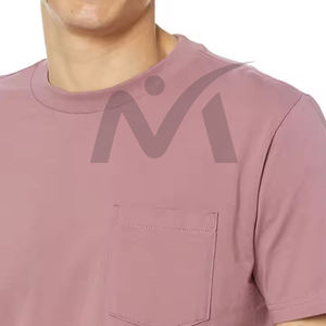 Camiseta clásica de algodón para hombre, suave, de manga corta, cuello redondo, lisa, cómoda, Top de moda de verano para entrenamiento de gimnasio y ropa informal - Product Image 4