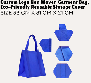 ถุงใส่เสื้อผ้าผ้านอนวูฟเวนเป็นมิตรกับสิ่งแวดล้อมใช้ซ้ำได้ - Product Image 2