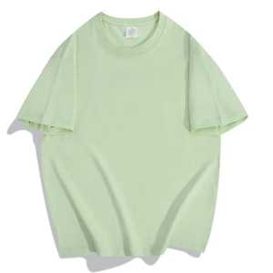 Custom Men's 100% Cotton Regular Fit Breathable Quick Dry Canvas T-Shirt Unisex Plus Size Blank - Product Image 6