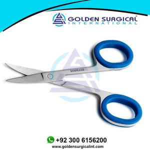 Tijeras de Uñas con Punta Curva y Empuñadura de Goma Personalizadas, Tijeras para el Cuidado de las Uñas, Tijeras para Manicura y Pedicura - Product Image 3