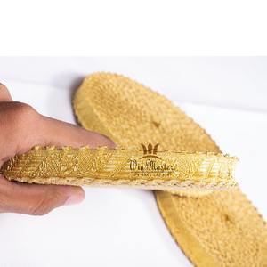 Diseño personalizado encaje trenzado de alta calidad superventas último diseño trenza encaje flecos hecho a medida trenza de encaje de alambre - Product Image 3