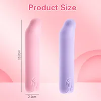 10-Gang Mini-Bullet-Vibrator für Frauen Schneller Orgasmus Klitoris-Stimulator Wiederaufladbar Weibliches Masturbationsspielzeug Sexspielzeug für Erwachsene