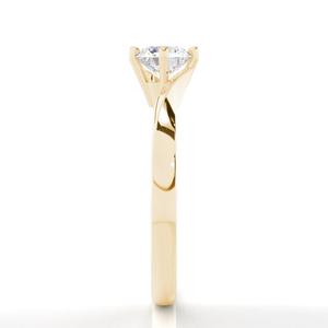 Nouveau 0.90 Carat poids Prong Setting Plain Bague de fiançailles diamants cultivés en laboratoire uniquement pour améliorer la sophistication et la beauté - Product Image 2