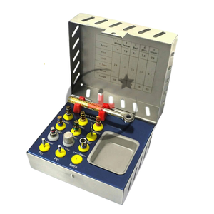 Kit expansor de hueso de implante dental Kit de elevación sinusal de implante dental tornillos Trinquete para expansión ósea y colocación óptima del implante. - Product Image 4