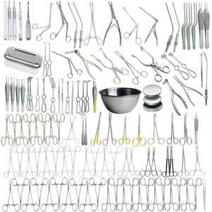 Juego de Laparotomía Profesional de Alta Calidad, 1245 Piezas, Acero Inoxidable, Caja de Esterilización, Equipo de Cirugía Abdominal - Product Image 1