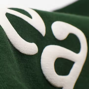 เสื้อสเวตเชิ้ตมีฮู้ดปักลายพัฟผ้าฝ้าย100% ปรับแต่งได้ - Product Image 4