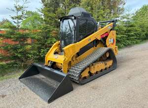 Chargeuse compacte sur chenilles 299D2 XHP avec moteur diesel haute puissance 82 kW, boîte de vitesses PLC, pompe et roulement - Product Image 6