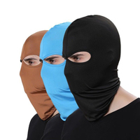 Pasamontañas transpirable, accesorio para motocicleta, máscara de seda de hielo de cara completa para deportes para casco de Motocross, capucha para montar otras actividades